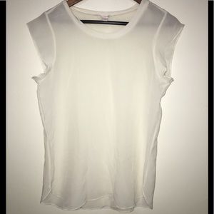 NEW 100% Silk Blouse with cap sleeves